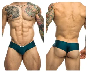 Bekleidung_Justin   Simon_Herrenunterwäsche JUSTIN SIMON XSJ22 Cheek Briefs Farbe Opalgrün