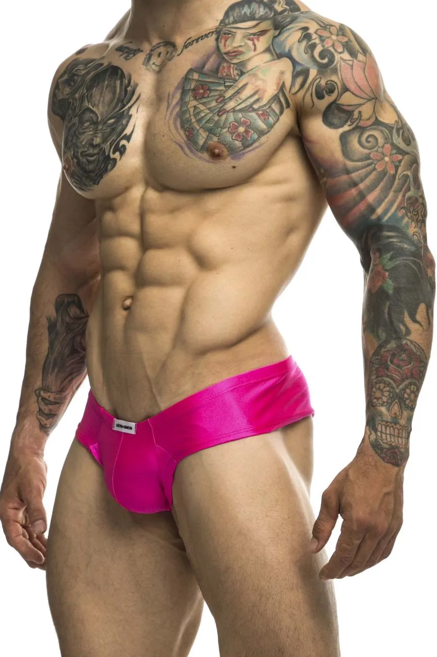 Bekleidung_Justin   Simon_Herrenunterwäsche JUSTIN SIMON XSJ22 Cheek Briefs Farbe Rosa