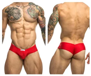Bekleidung_Justin   Simon_Herrenunterwäsche JUSTIN SIMON XSJ22 Cheek Briefs Farbe Rot