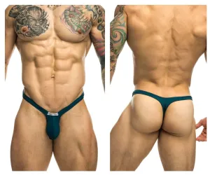 Bekleidung_Justin   Simon_Herrenunterwäsche JUSTIN SIMON XSJBU02 Ausbuchtung Slips Farbe Opalgrün
