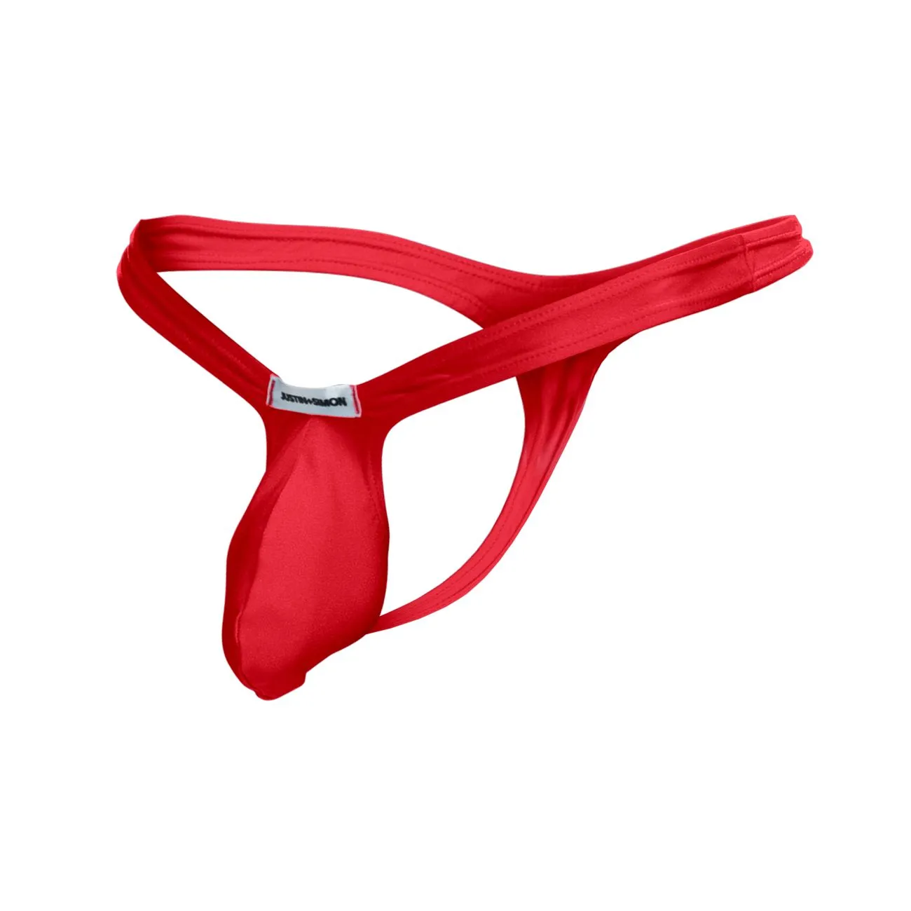 Kleidung_Justin   Simon_Herrenunterwäsche JUSTIN SIMON XSJBU02 Wölbungs-Tangas Farbe Rot