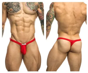 Kleidung_Justin   Simon_Herrenunterwäsche JUSTIN SIMON XSJBU02 Wölbungs-Tangas Farbe Rot