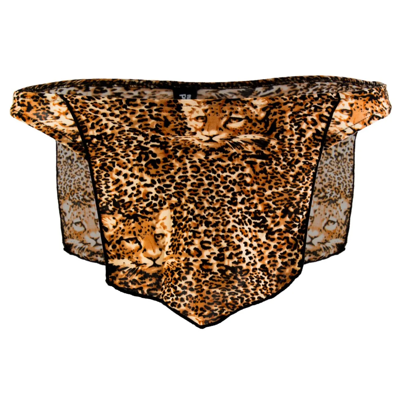 Bekleidung_Herren Power_Herrenunterwäsche Male Power 329030 Animal Tarzan Tanga Farbe Braun