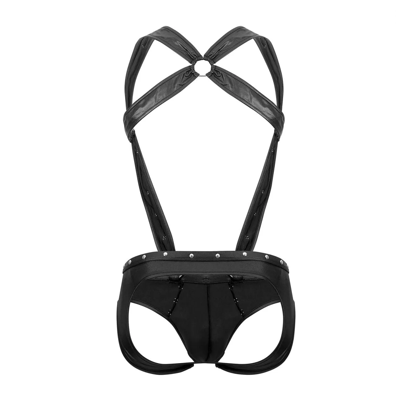 Bekleidung_Herren Power_Herrenunterwäsche Male Power PAK-154 Fetish Uranus Jockstrap Farbe Schwarz