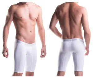 Clothing_Mundo Unico_Mens Underwear Unico 1200100300 (1212010030300) Boxer Briefs Cristalino Microfiber Color White