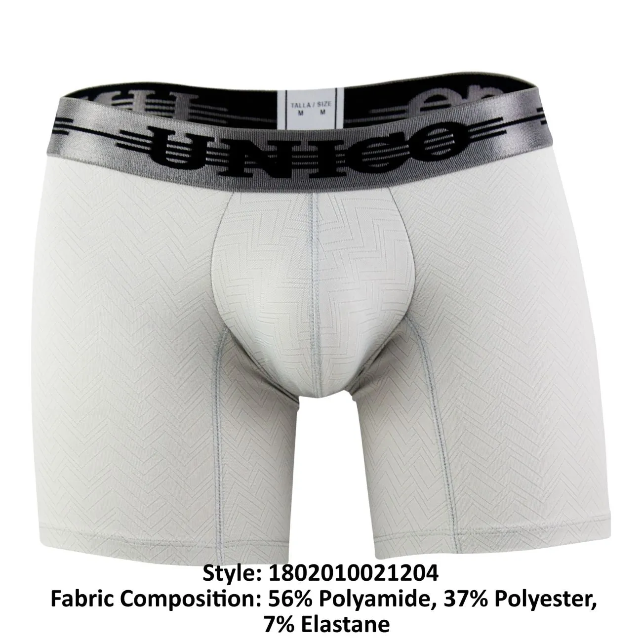 Bekleidung_Mundo Unico_Herrenunterwäsche Unico 1802010021204 Boxershorts Echte Farbe Grau