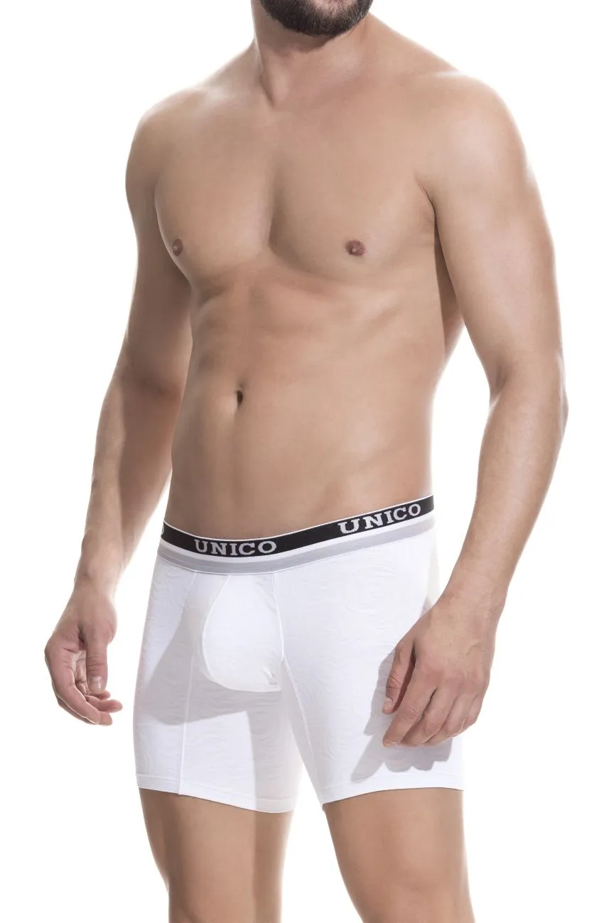 Bekleidung_Mundo Unico_Herrenunterwäsche Unico 1802010023000 Boxershorts Reconnect Farbe Weiß