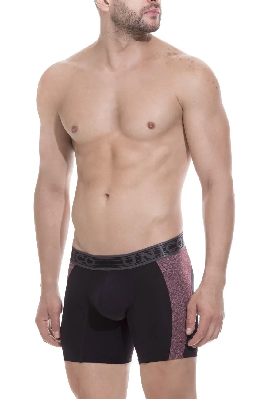 Bekleidung_Mundo Unico_Herrenunterwäsche Unico 1803010021499 Boxershorts Rückgabe Farbe Schwarz