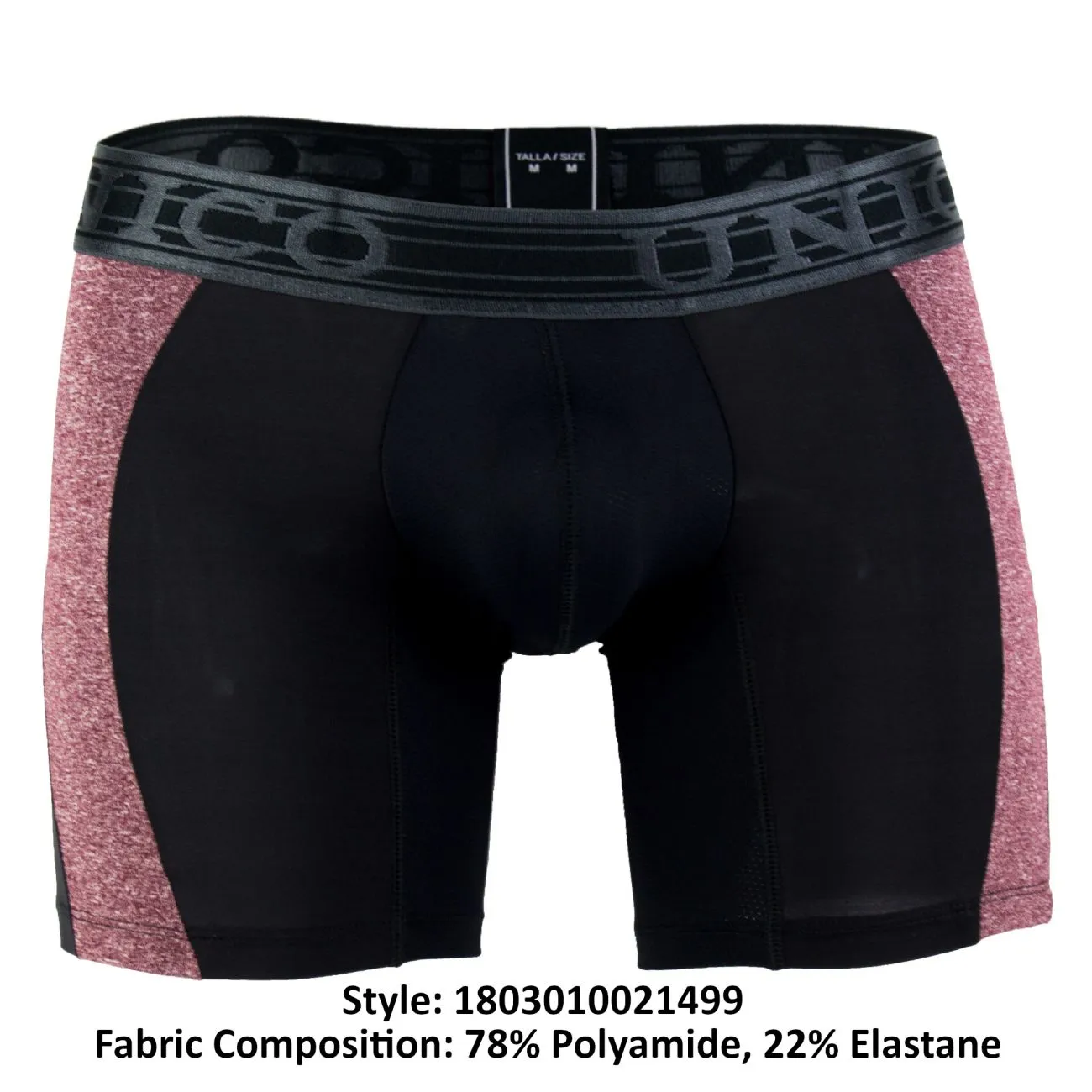 Bekleidung_Mundo Unico_Herrenunterwäsche Unico 1803010021499 Boxershorts Rückgabe Farbe Schwarz