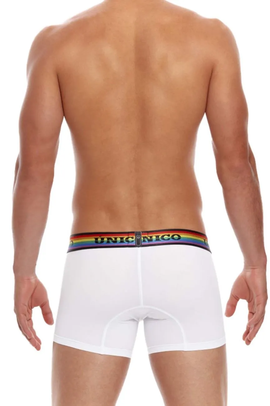 Kleidung_Mundo Unico_Herrenunterwäsche Unico 21050100101 Liebe gewinnt Trunks Farbe 00-Weiß