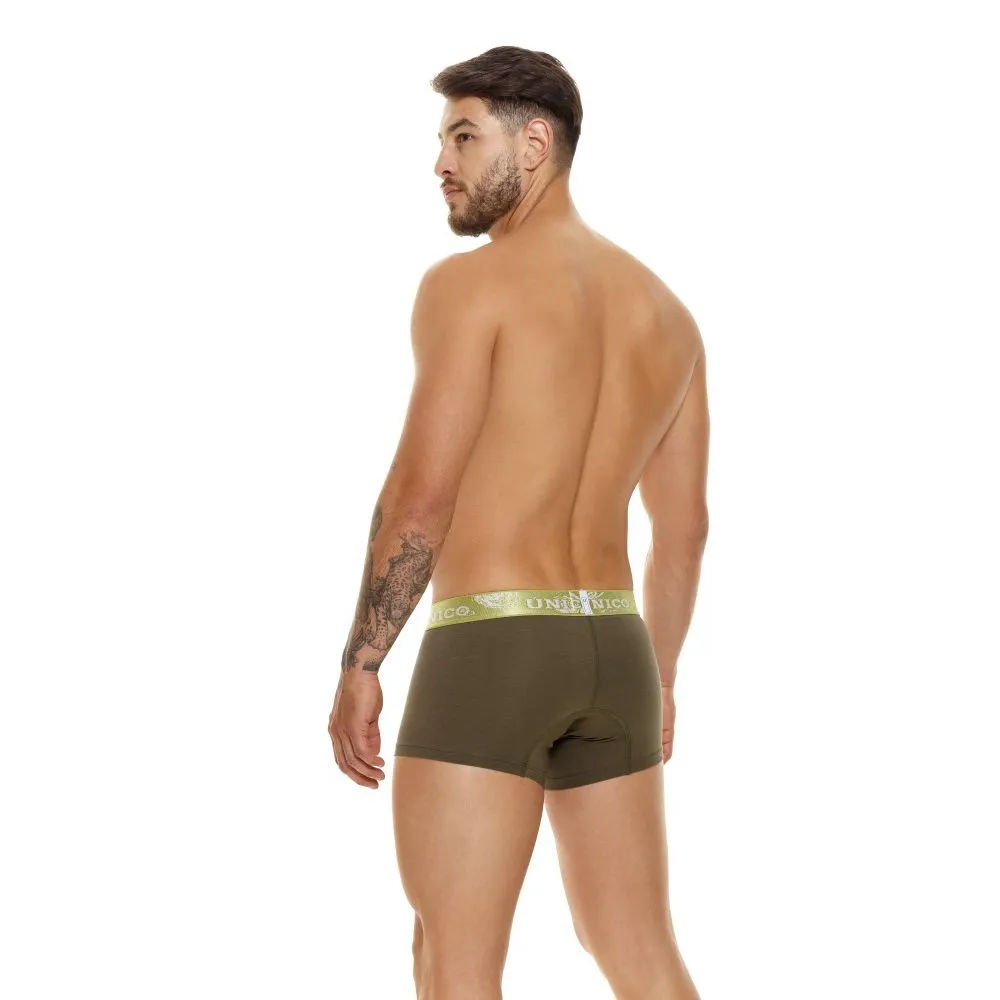 Bekleidung_Mundo Unico_Herrenunterwäsche Unico 22100100110 Zitrusfarbene Trunks Farbe 77-Bedruckt