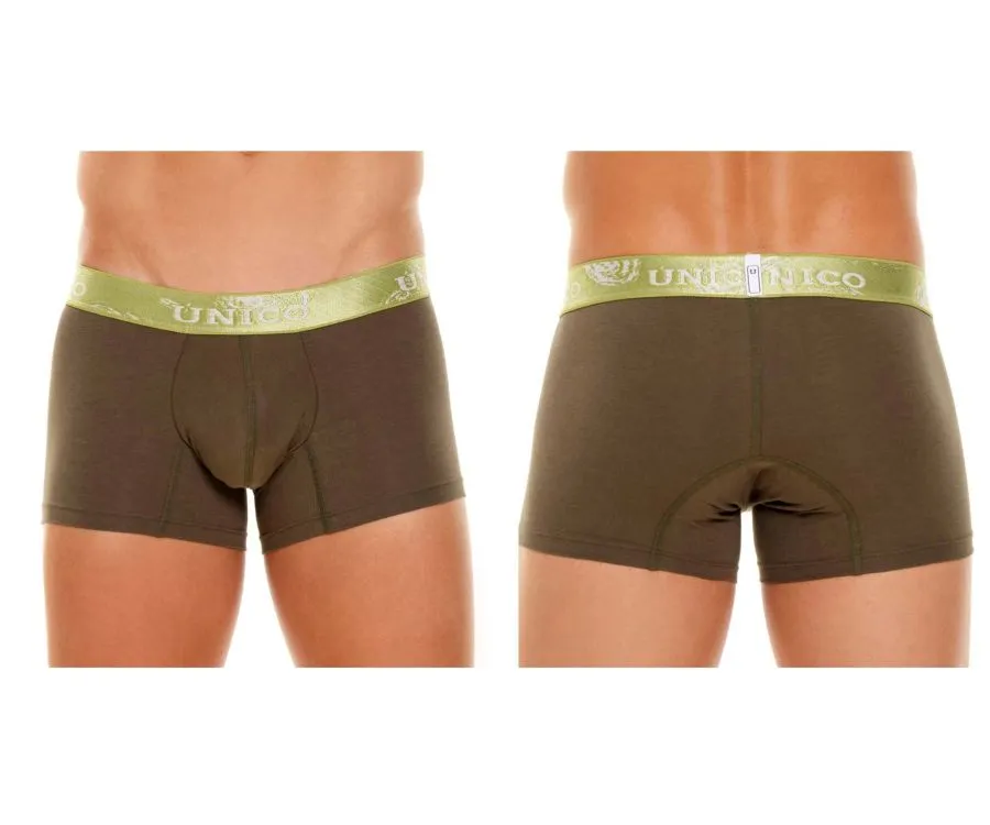 Bekleidung_Mundo Unico_Herrenunterwäsche Unico 22100100110 Zitrusfarbene Trunks Farbe 77-Bedruckt