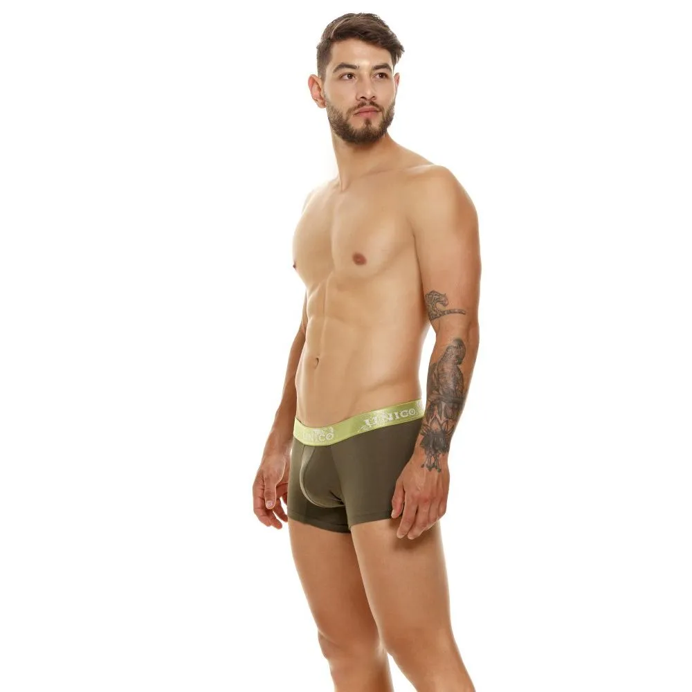 Bekleidung_Mundo Unico_Herrenunterwäsche Unico 22100100110 Zitrusfarbene Trunks Farbe 77-Bedruckt