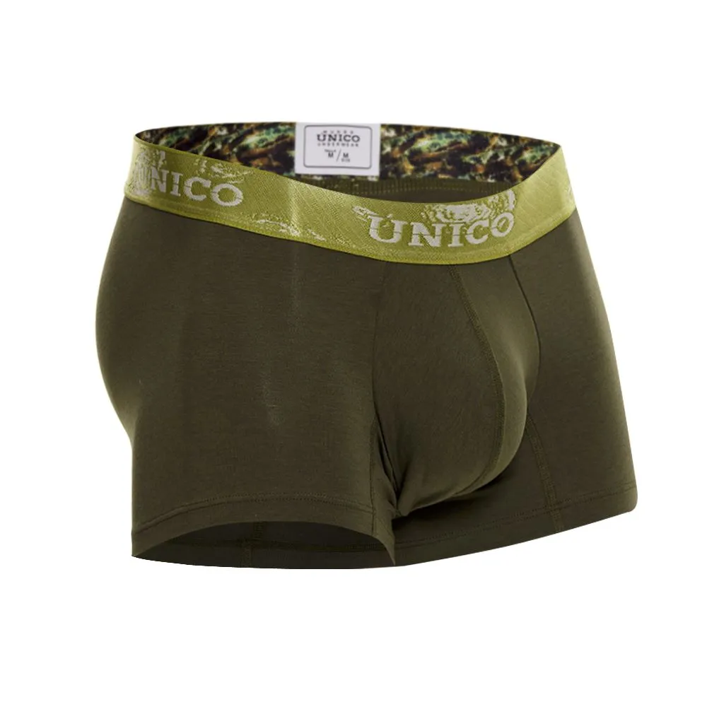Bekleidung_Mundo Unico_Herrenunterwäsche Unico 22100100110 Zitrusfarbene Trunks Farbe 77-Bedruckt