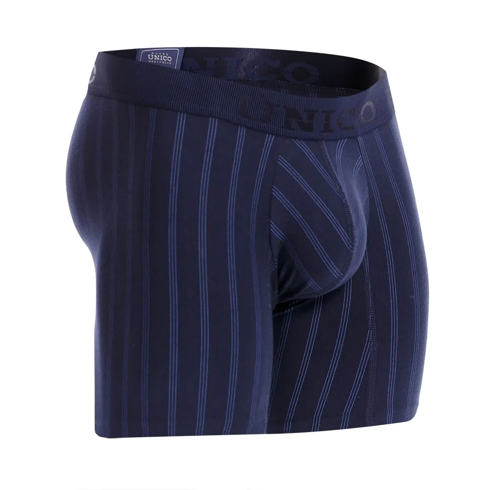 Bekleidung_Mundo Unico_Herrenunterwäsche Unico 22100100203 Senda Boxershorts Farbe 82-Dunkelblau