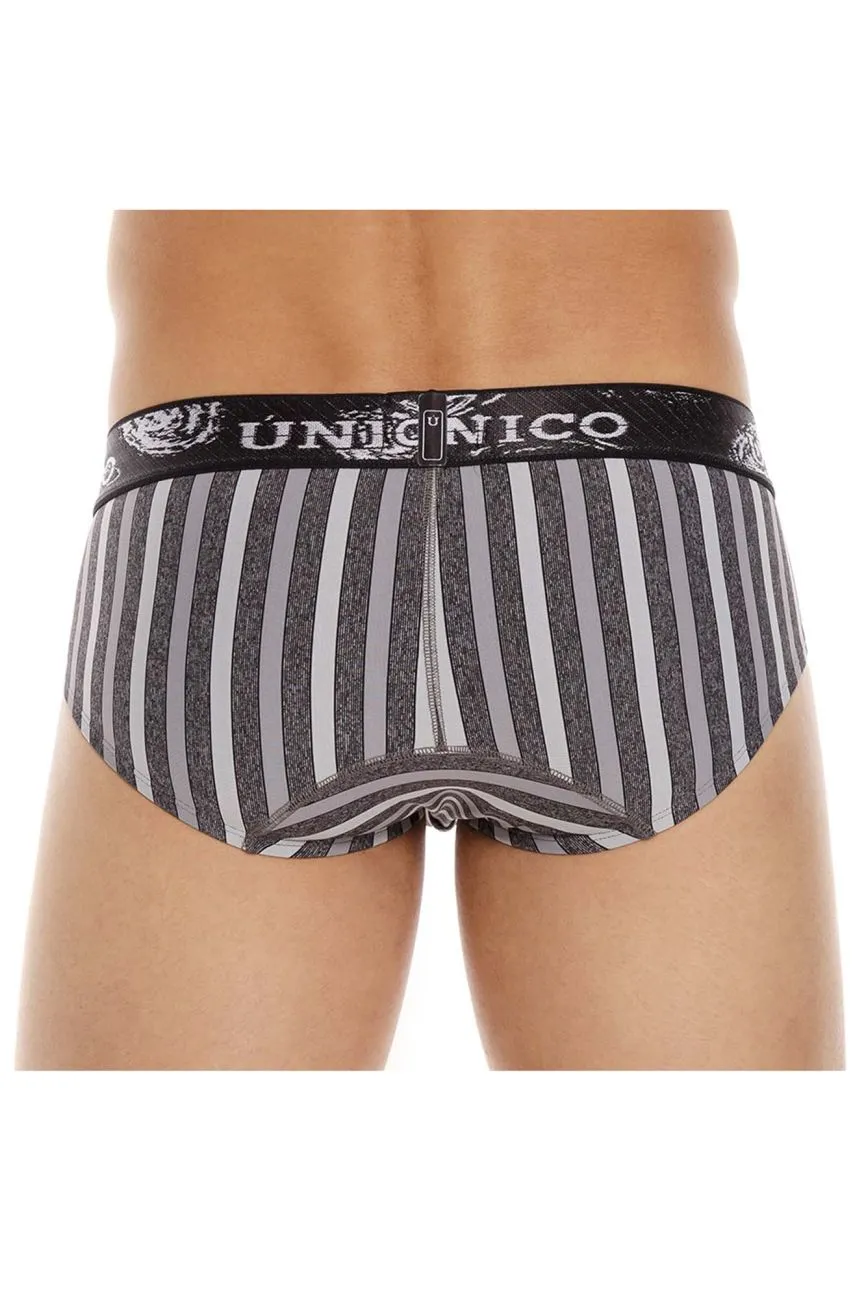 Bekleidung_Mundo Unico_Herrenunterwäsche Unico 22100201120 Granulado Slip Farbe 90-Bedruckt