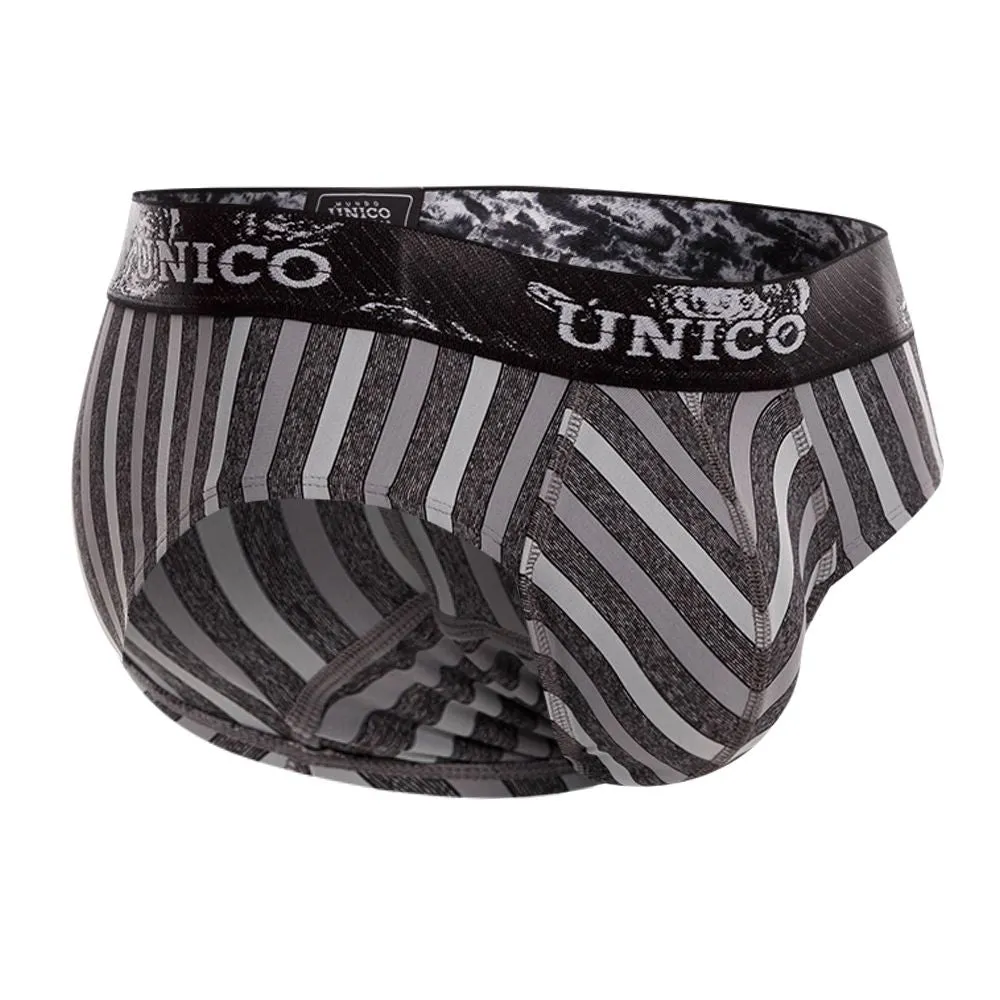 Bekleidung_Mundo Unico_Herrenunterwäsche Unico 22100201120 Granulado Slip Farbe 90-Bedruckt