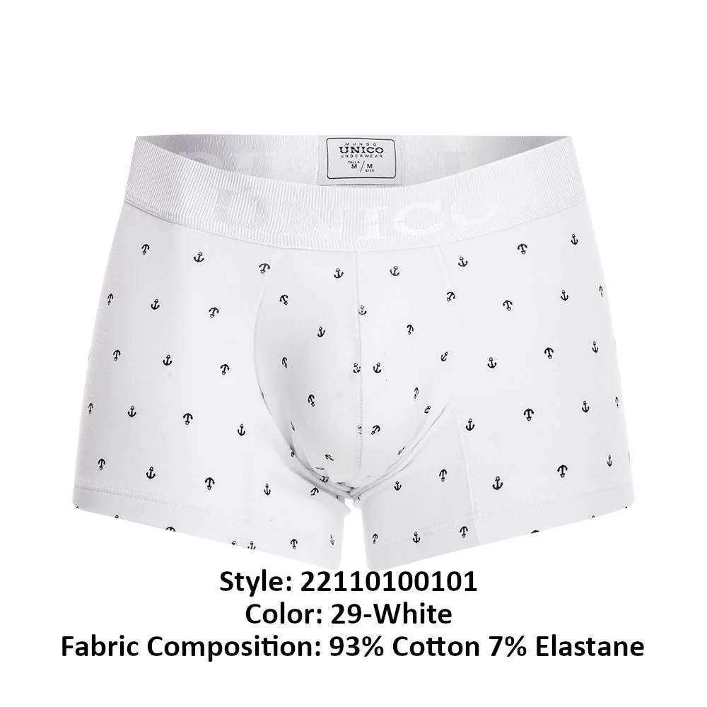 Bekleidung_Mundo Unico_Herrenunterwäsche Unico 22110100101 Naviero Slips Farbe 29-Weiß