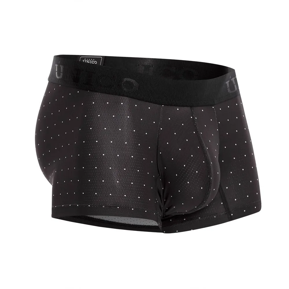 Bekleidung_Mundo Unico_Herrenunterwäsche Unico 22110100103 Astros Boxershorts Farbe 90-Schwarz