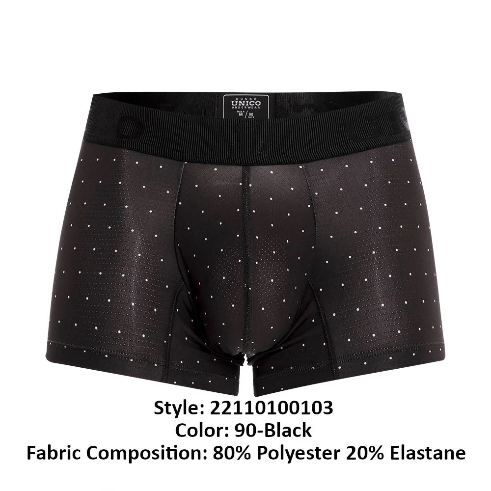 Bekleidung_Mundo Unico_Herrenunterwäsche Unico 22110100103 Astros Boxershorts Farbe 90-Schwarz