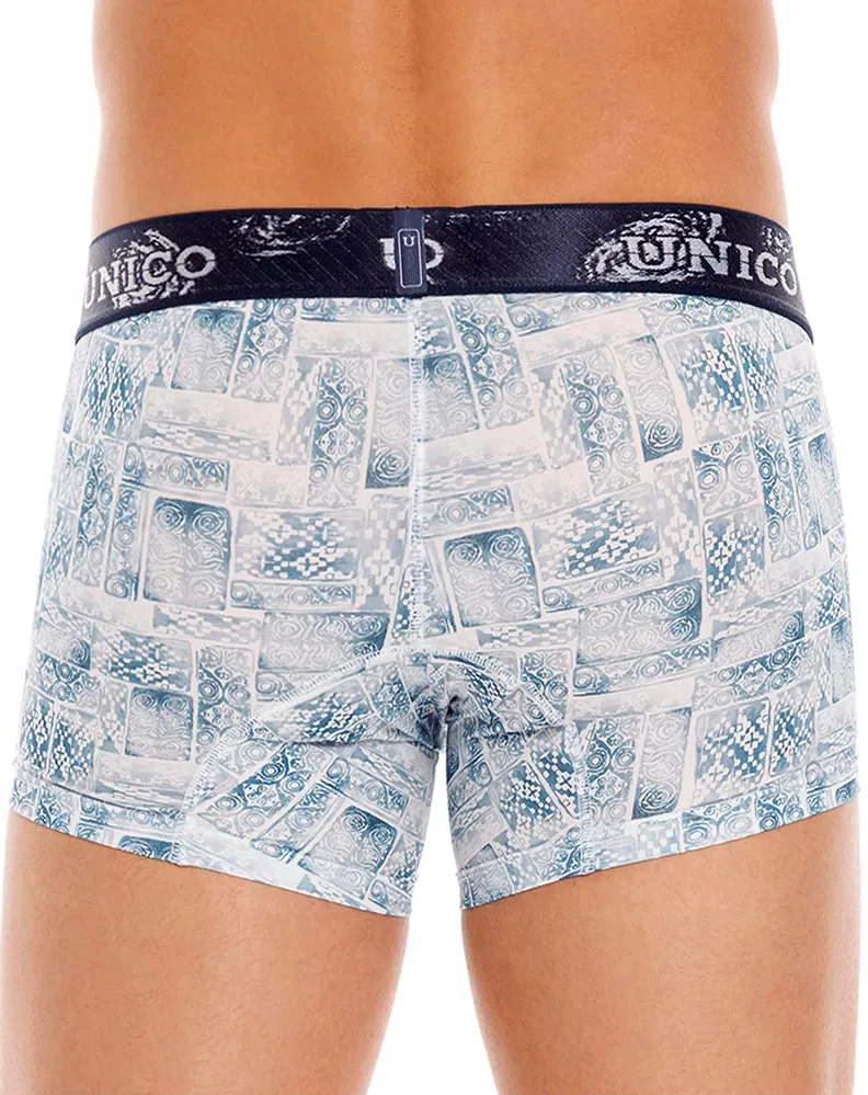 Bekleidung_Mundo Unico_Herrenunterwäsche Unico 22110100110 Marokkanische Boxershorts 63-bedruckt