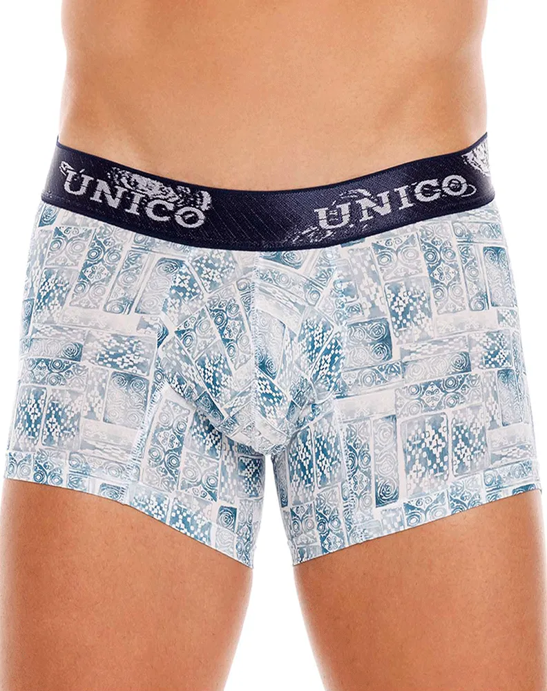 Bekleidung_Mundo Unico_Herrenunterwäsche Unico 22110100110 Marokkanische Boxershorts 63-bedruckt