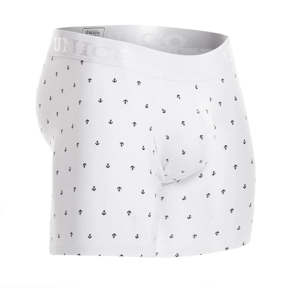Bekleidung_Mundo Unico_Herrenunterwäsche Unico 22110100201 Naviero Boxershorts Farbe 29-Weiß