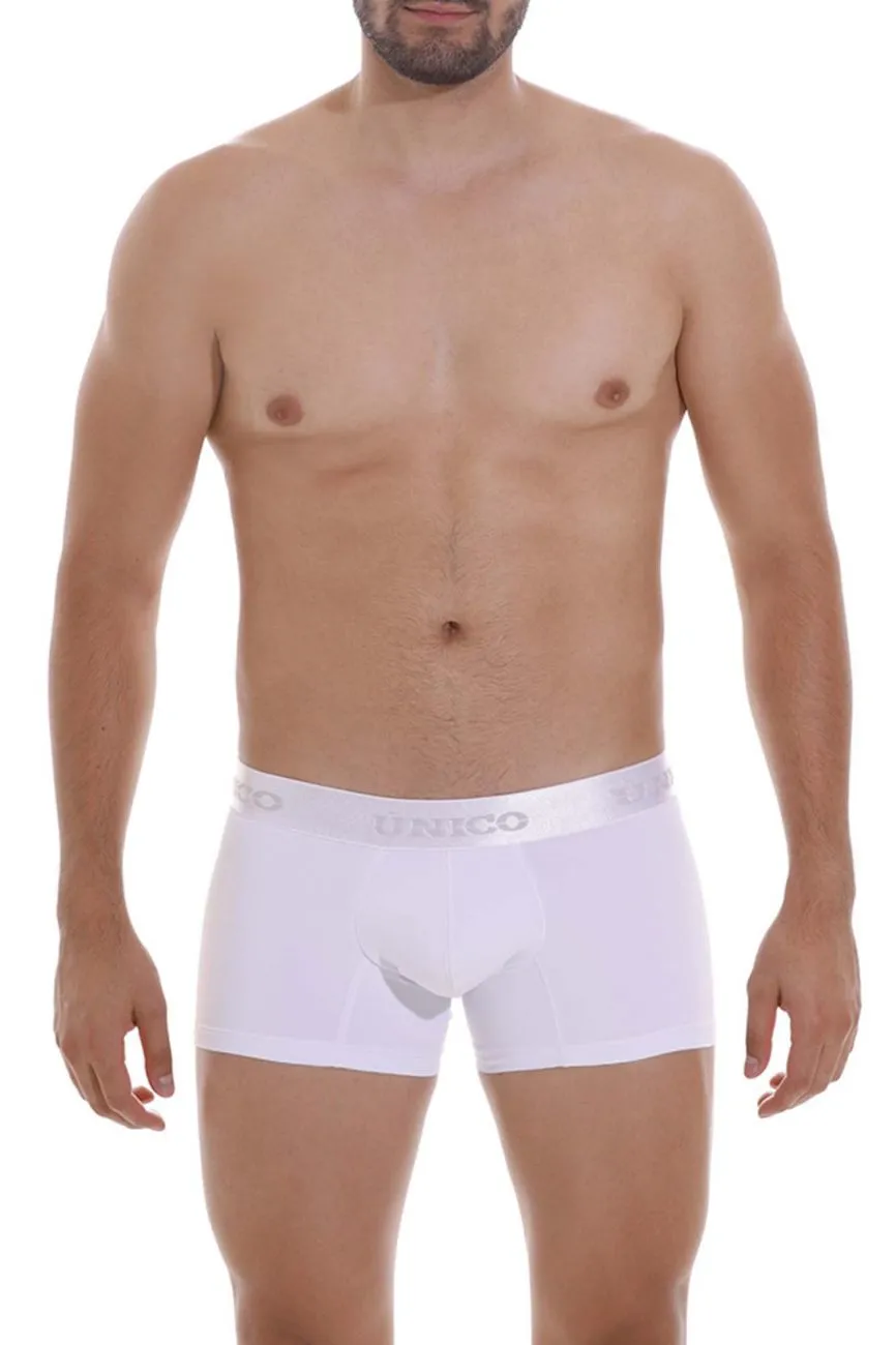 Bekleidung_Mundo Unico_Herrenunterwäsche Unico 22120100105 Cristalino M22 Boxershorts Farbe 00-Weiß