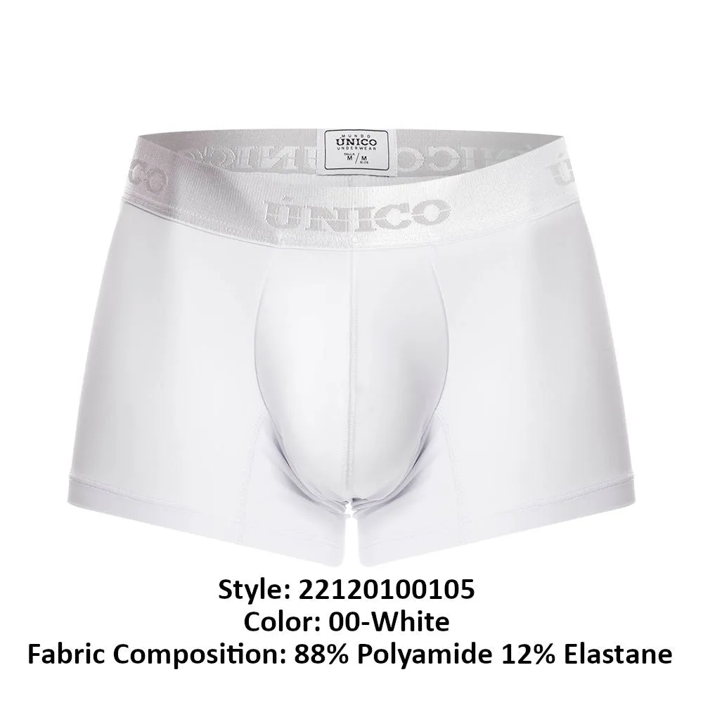 Bekleidung_Mundo Unico_Herrenunterwäsche Unico 22120100105 Cristalino M22 Boxershorts Farbe 00-Weiß