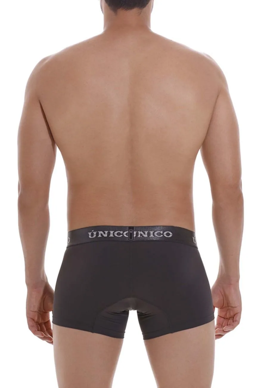Bekleidung_Mundo Unico_Herrenunterwäsche Unico 22120100108 Asphalt M22 Boxershorts Farbe 96-Dunkelgrau
