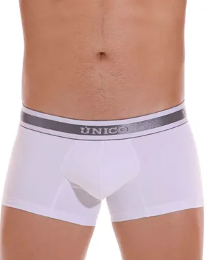 Bekleidung_Mundo Unico_Herrenunterwäsche Unico 22120100109 Glanz A22 Slips 00-Weiß