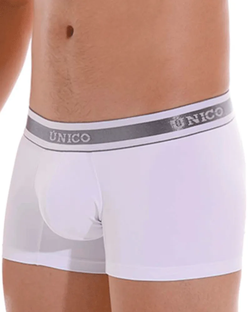Bekleidung_Mundo Unico_Herrenunterwäsche Unico 22120100109 Glanz A22 Slips 00-Weiß