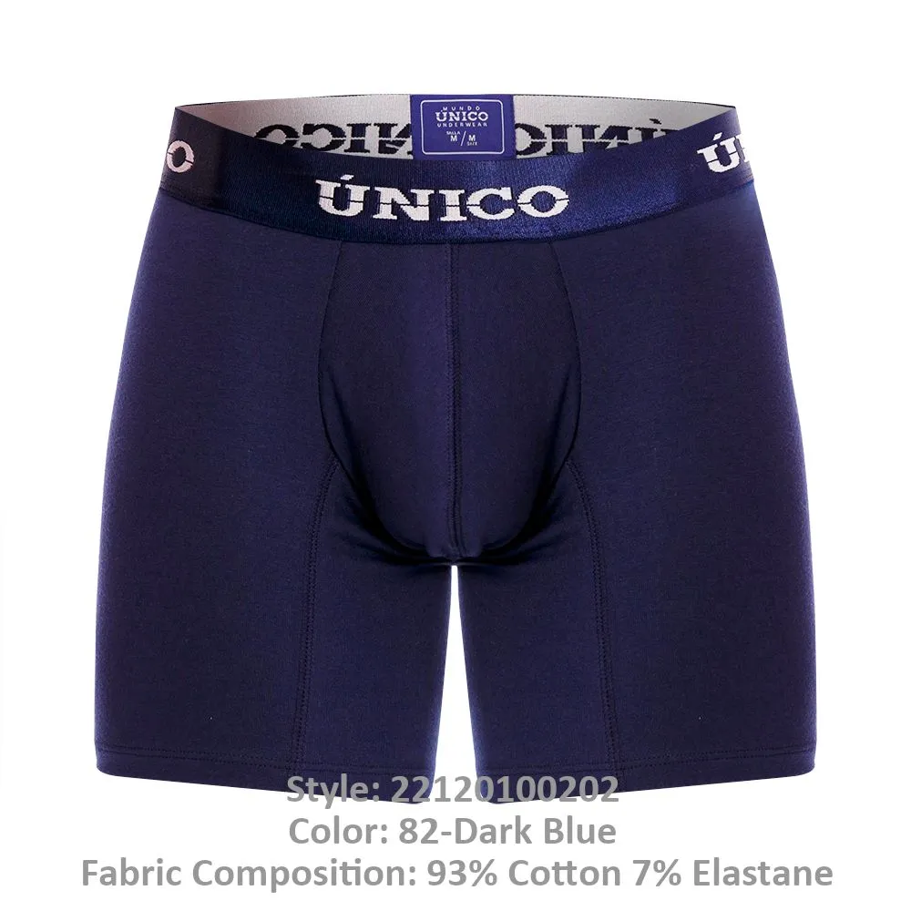 Bekleidung_Mundo Unico_Herrenunterwäsche Unico 22120100202 Profundo A22 Boxershorts Farbe 82-Dunkelblau