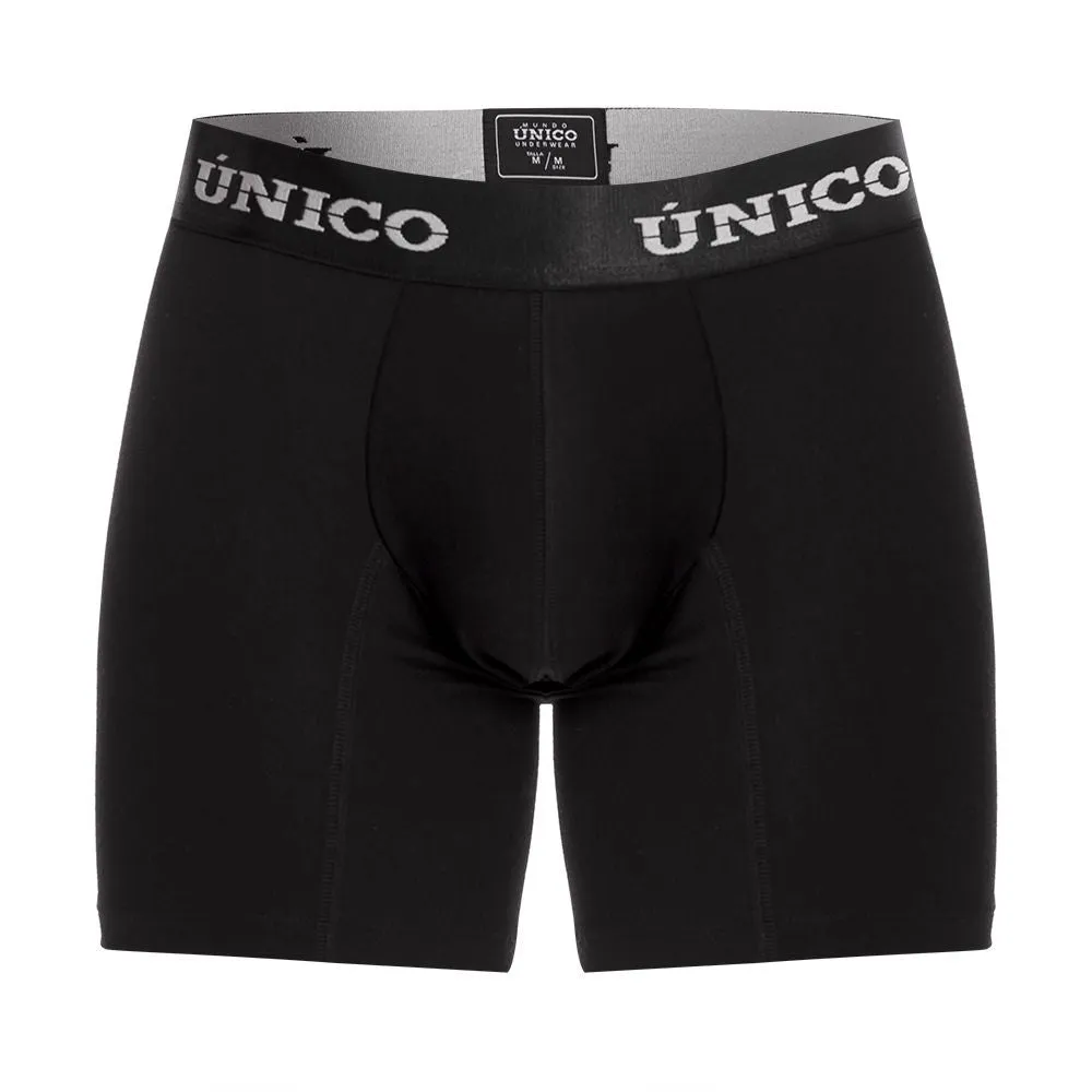 Bekleidung_Mundo Unico_Herrenunterwäsche Unico 22120100203 Intenso A22 Boxershorts Farbe 99-Schwarz