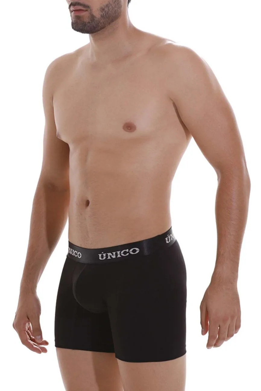 Bekleidung_Mundo Unico_Herrenunterwäsche Unico 22120100203 Intenso A22 Boxershorts Farbe 99-Schwarz