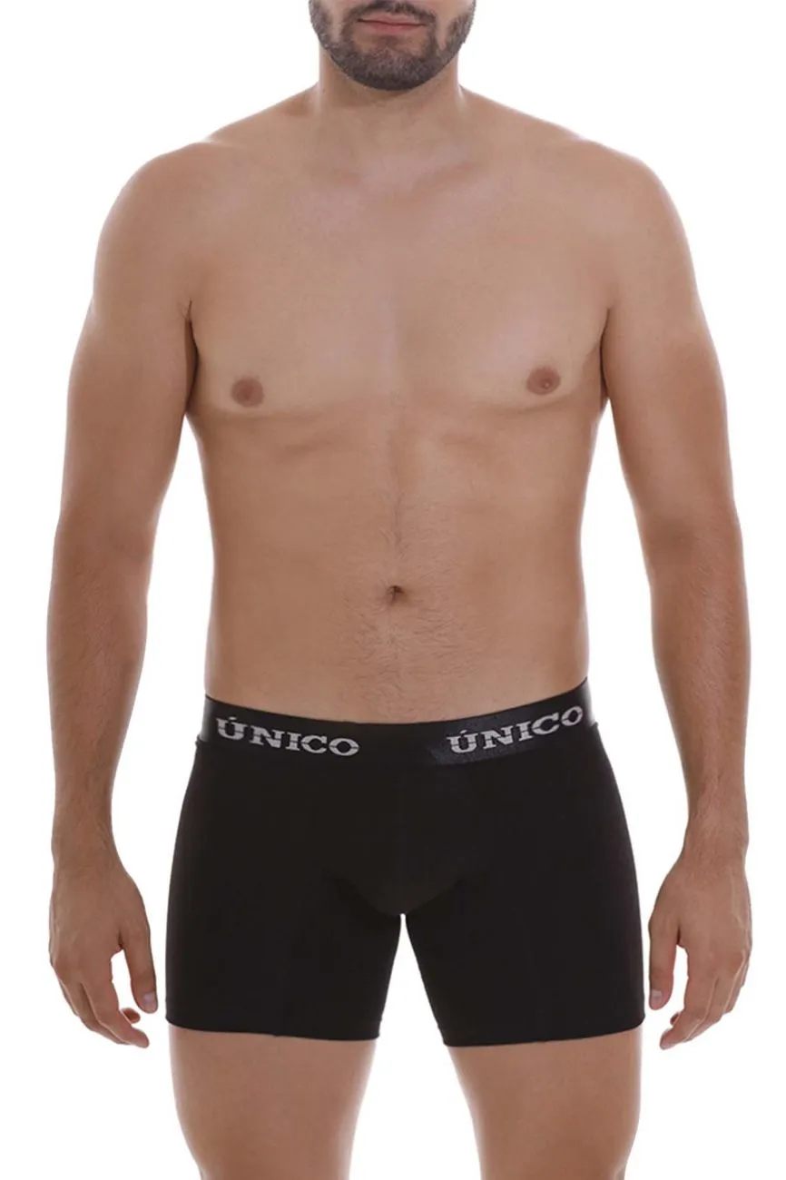 Bekleidung_Mundo Unico_Herrenunterwäsche Unico 22120100203 Intenso A22 Boxershorts Farbe 99-Schwarz