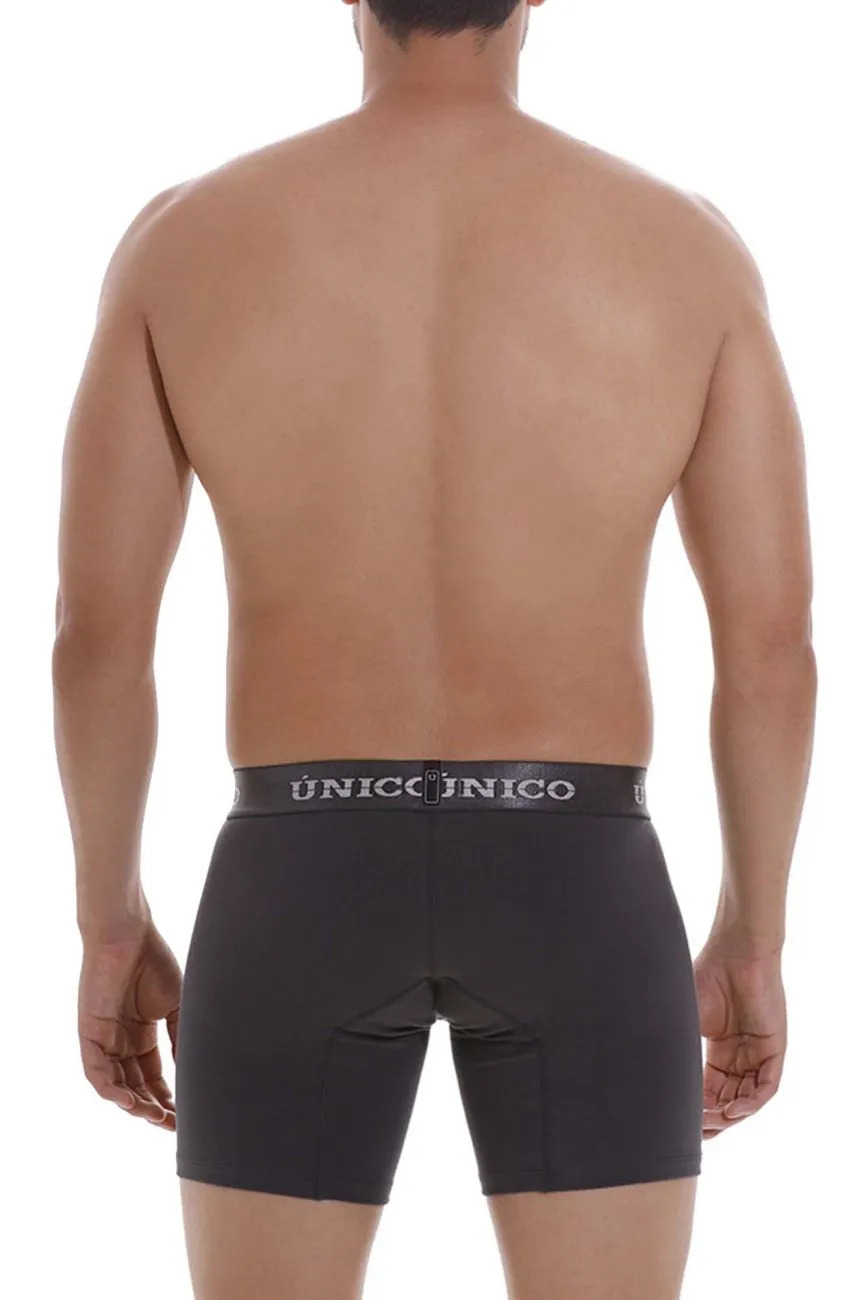 Bekleidung_Mundo Unico_Herrenunterwäsche Unico 22120100204 Asfalto A22 Boxershorts Farbe 96-Dunkelgrau