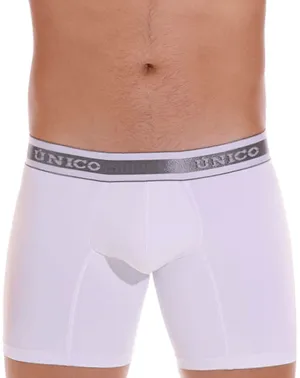 Bekleidung_Mundo Unico_Herrenunterwäsche Unico 22120100212 Glanz M22 Boxershorts 00-weiß