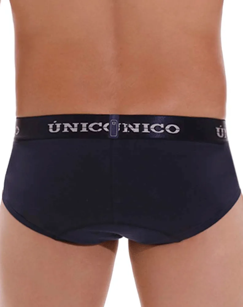 Kleidung_Mundo Unico_Herrenunterwäsche Unico 22120201102 Profundo A22 Slip 82-dunkelblau
