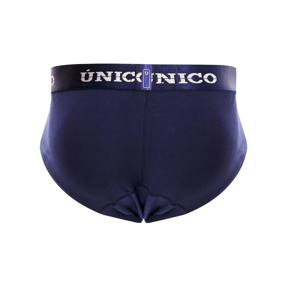 Bekleidung_Mundo Unico_Herrenunterwäsche Unico 22120201102 Profundo A22 Slip Farbe 82-Dunkelblau