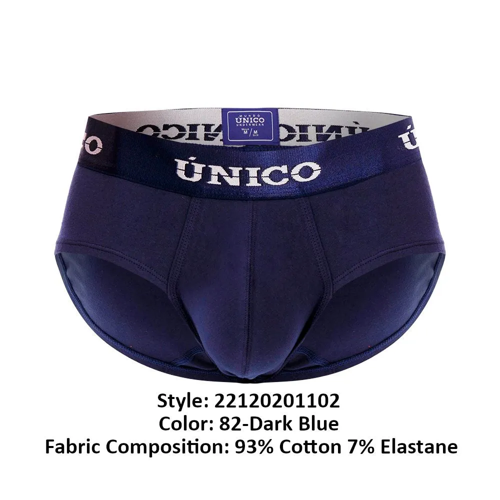 Bekleidung_Mundo Unico_Herrenunterwäsche Unico 22120201102 Profundo A22 Slip Farbe 82-Dunkelblau