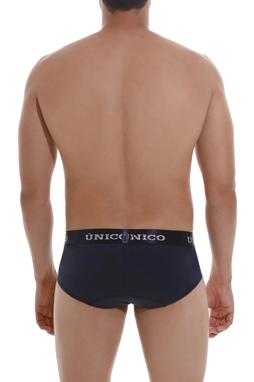 Bekleidung_Mundo Unico_Herrenunterwäsche Unico 22120201102 Profundo A22 Slip Farbe 82-Dunkelblau