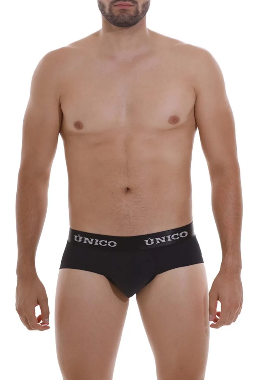 Bekleidung_Mundo Unico_Herrenunterwäsche Unico 22120201103 Intenso A22 Slip Farbe 99-Schwarz