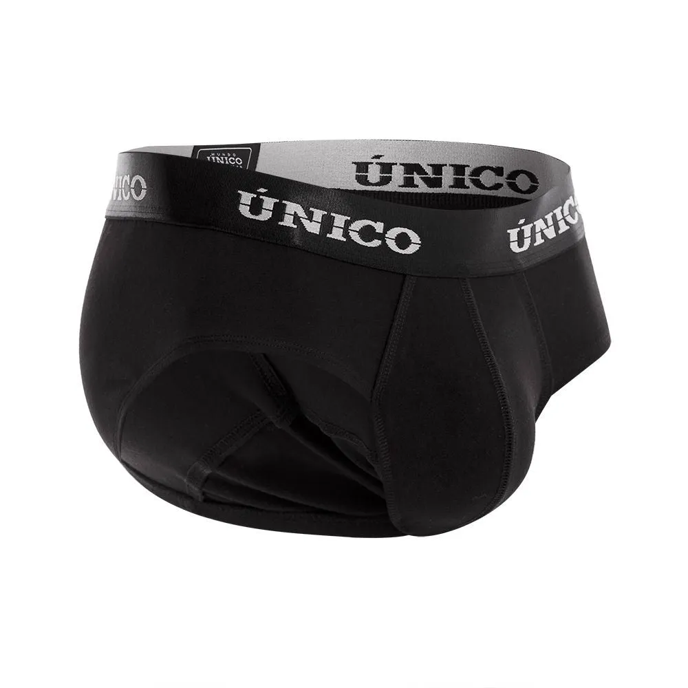 Bekleidung_Mundo Unico_Herrenunterwäsche Unico 22120201103 Intenso A22 Slip Farbe 99-Schwarz