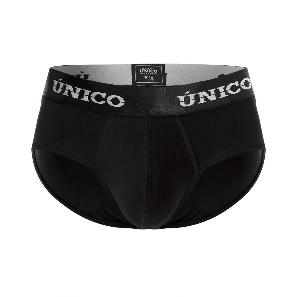Bekleidung_Mundo Unico_Herrenunterwäsche Unico 22120201103 Intenso A22 Slip Farbe 99-Schwarz