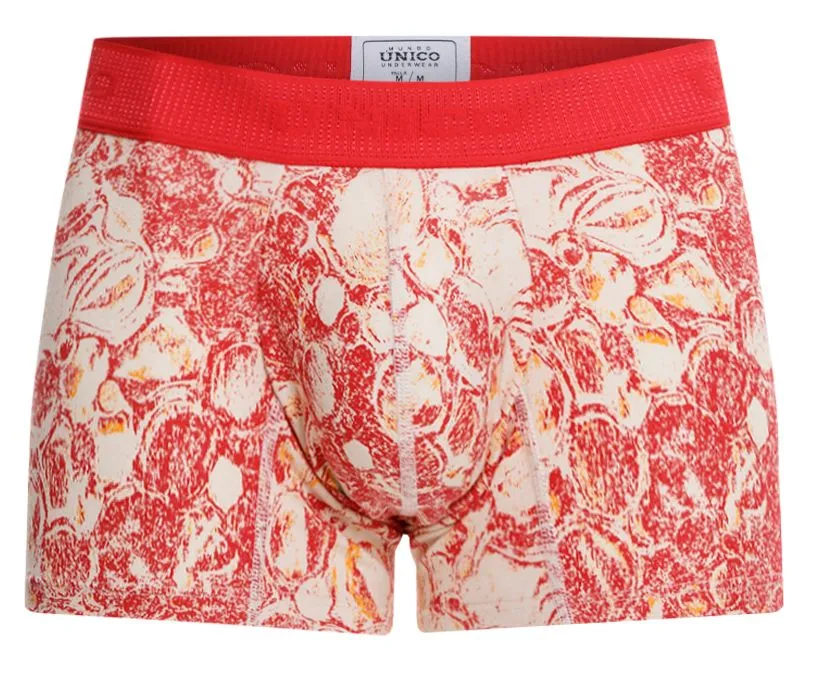 Bekleidung_Mundo Unico_Herrenunterwäsche Unico 23050100119 Pompa Slips Farbe 63-Koralle
