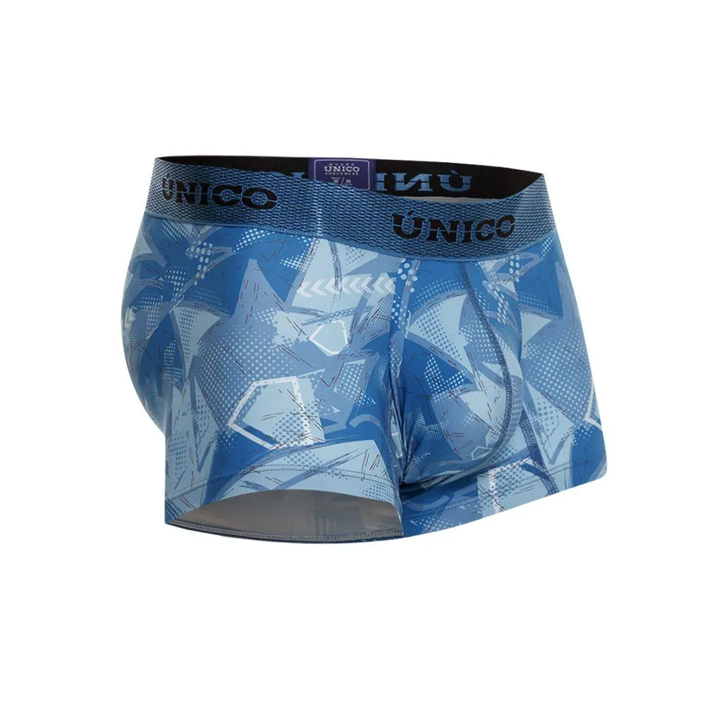 Bekleidung_Mundo Unico_Herrenunterwäsche Unico 23080100102 Musterhose Farbe 46-Blau