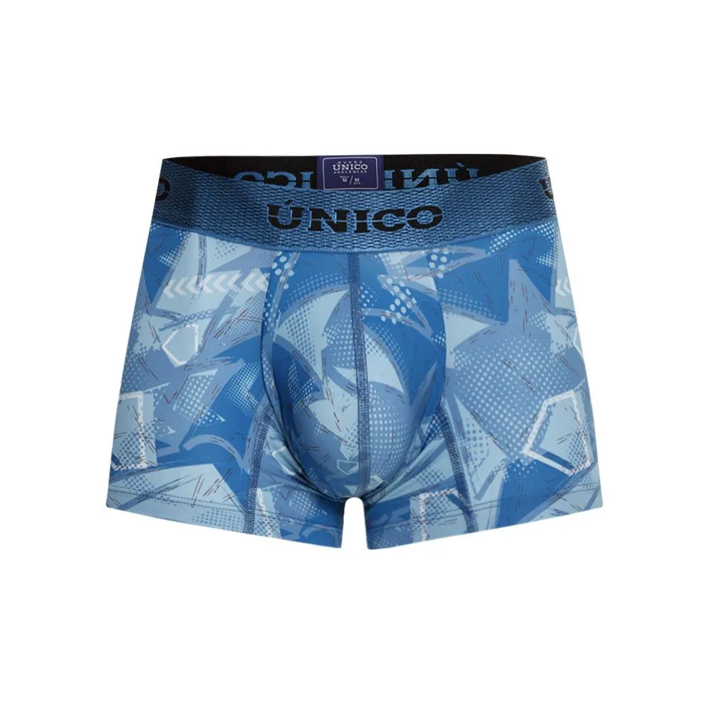 Bekleidung_Mundo Unico_Herrenunterwäsche Unico 23080100102 Musterhose Farbe 46-Blau