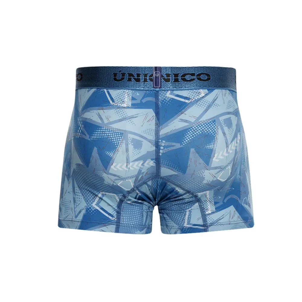 Bekleidung_Mundo Unico_Herrenunterwäsche Unico 23080100102 Musterhose Farbe 46-Blau