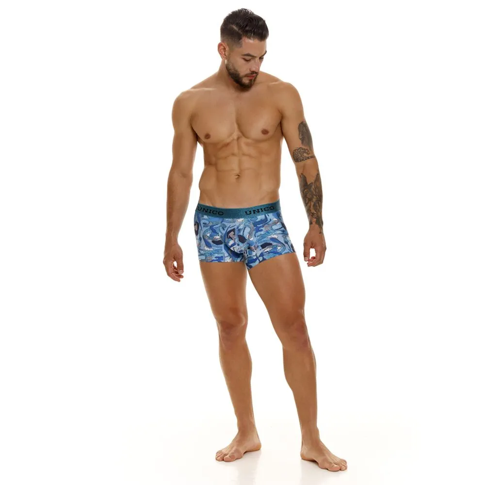 Bekleidung_Mundo Unico_Herrenunterwäsche Unico 23080100106 Atlantida Slips Farbe 46-Blau